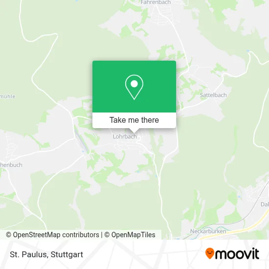 St. Paulus map