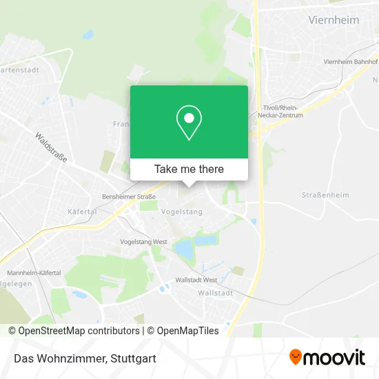 Das Wohnzimmer map