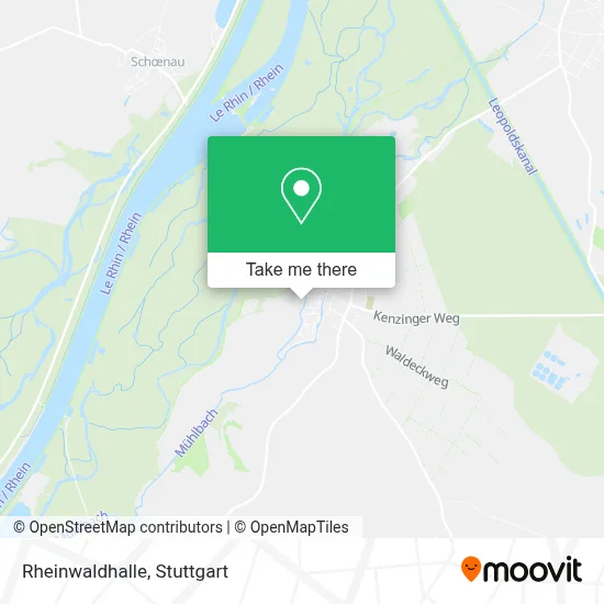 Rheinwaldhalle map