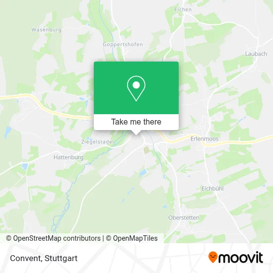 Konvent map