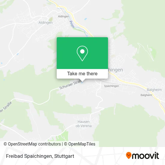 Freibad Spaichingen map