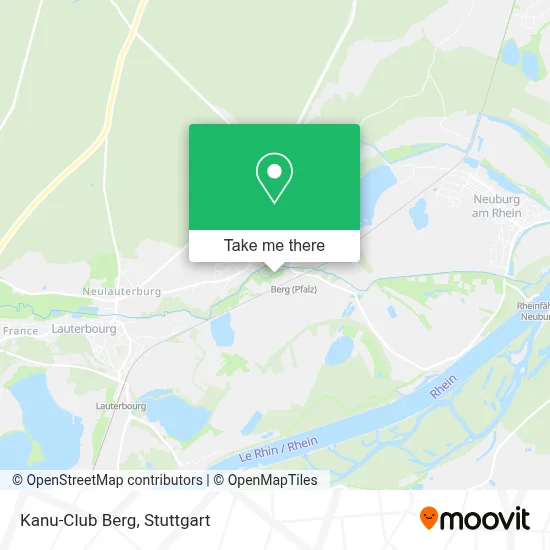 Kanu-Club Berg map