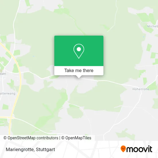 Mariengrotte map