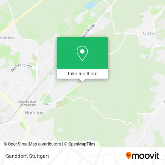 Sanddorf map