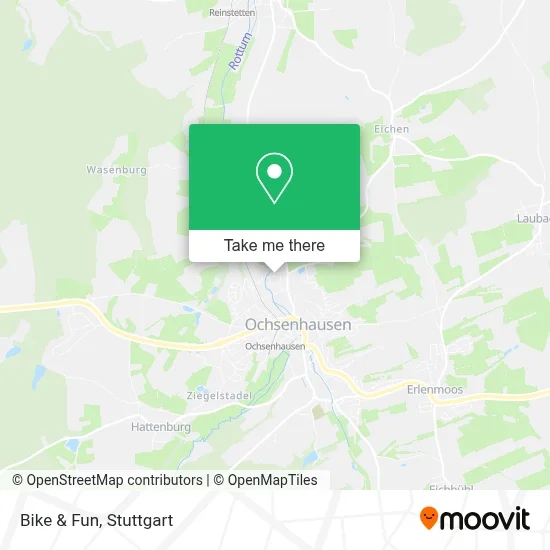 Bike & Fun map