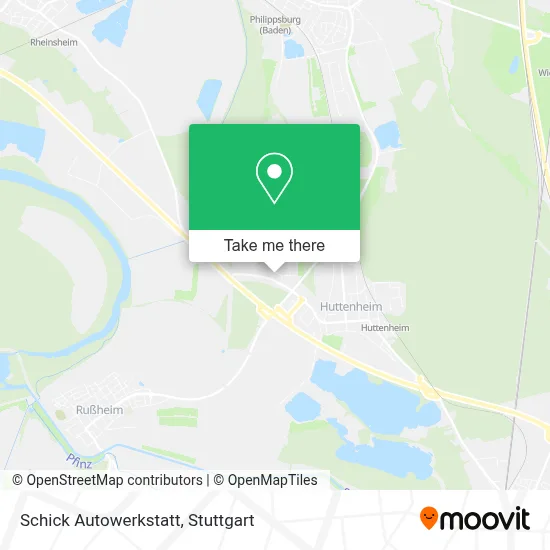 Schick Autowerkstatt map