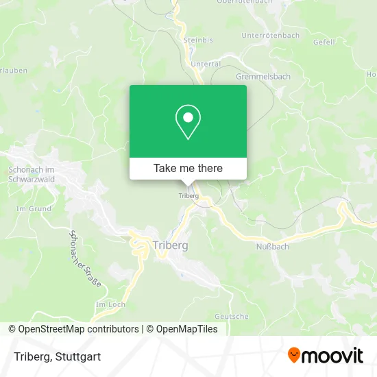Triberg map