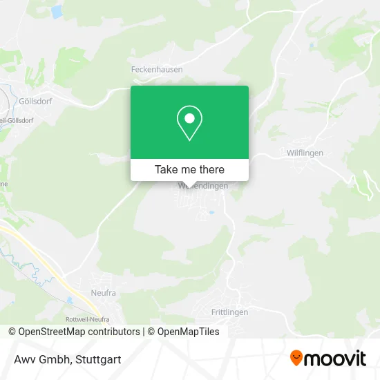 Awv Gmbh map