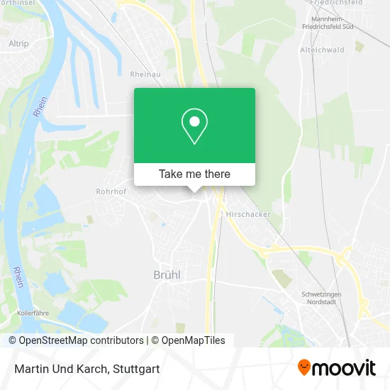 Martin Und Karch map