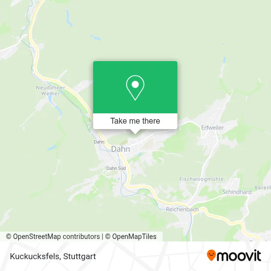Kuckucksfels map