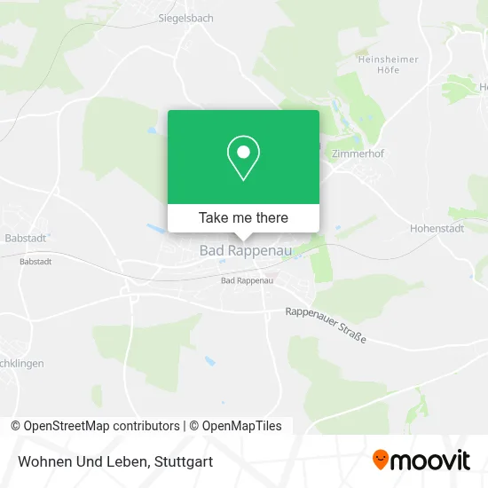 Wohnen Und Leben map