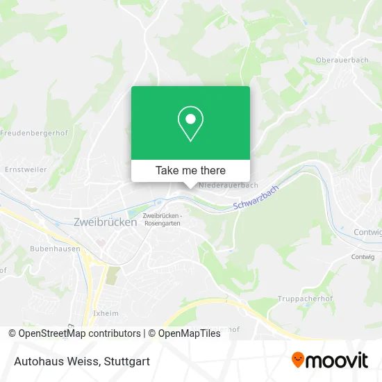 Autohaus Weiss map
