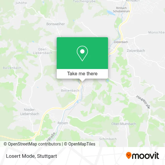Losert Mode map
