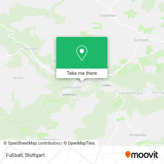 Fußball map