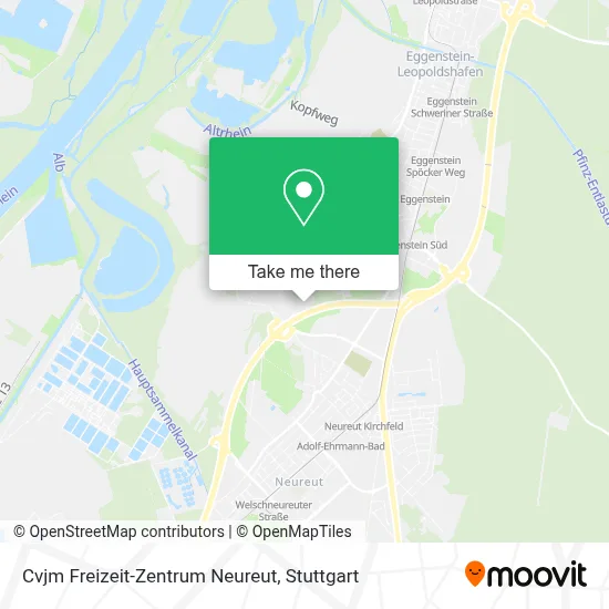 Cvjm Freizeit-Zentrum Neureut map