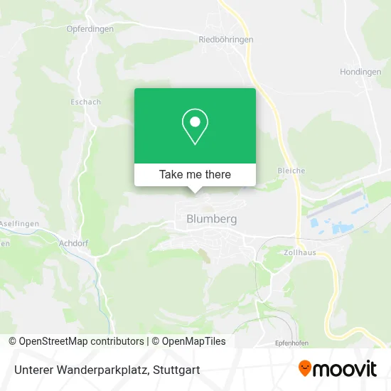 Unterer Wanderparkplatz map
