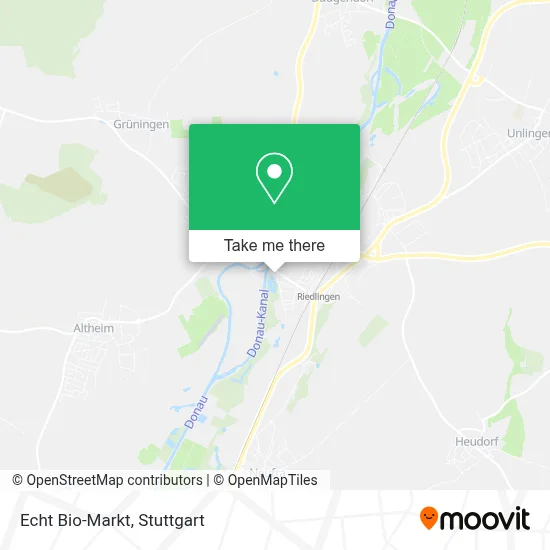 Echt Bio-Markt map