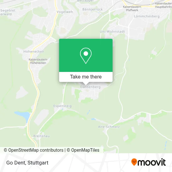 Go Dent map