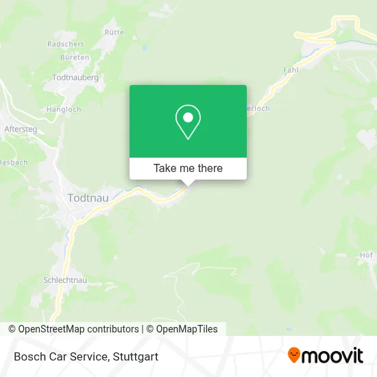 Bosch Car Service map