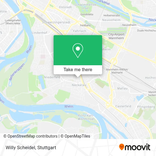 Willy Scheidel map