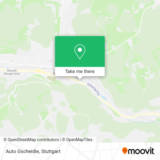 Auto Gscheidle map