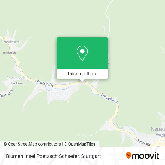 Blumen Insel Poetzsch-Schaefer map