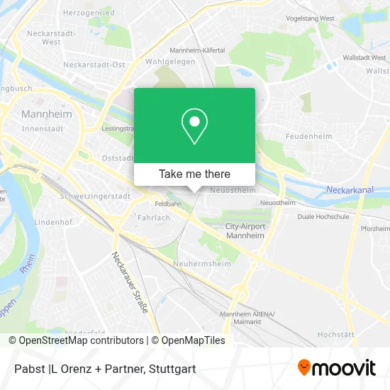 Pabst |L Orenz + Partner map