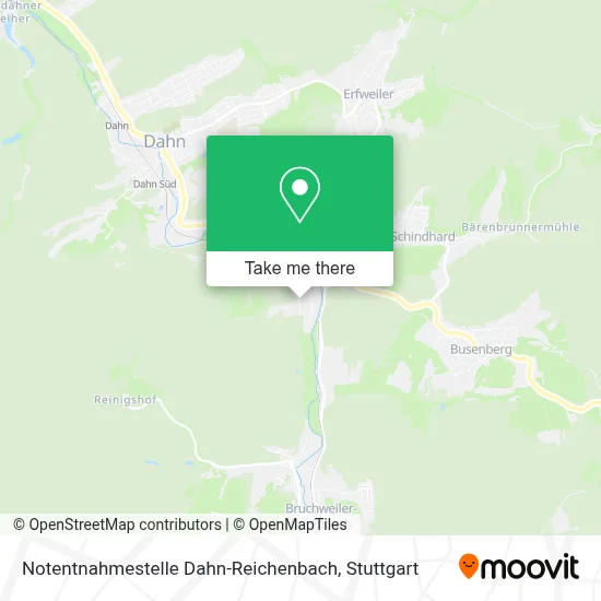 Notentnahmestelle Dahn-Reichenbach map