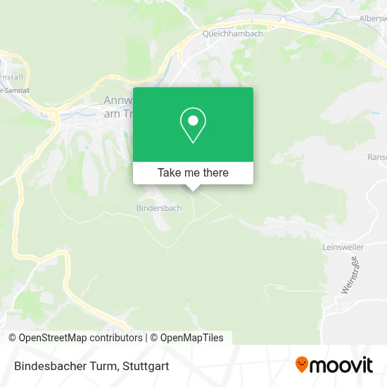 Bindesbacher Turm map