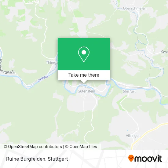 Ruine Burgfelden map