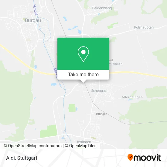 Aldi map