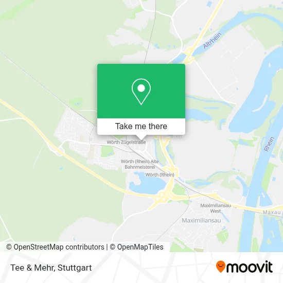 Tee & Mehr map