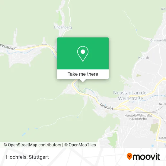Hochfels map