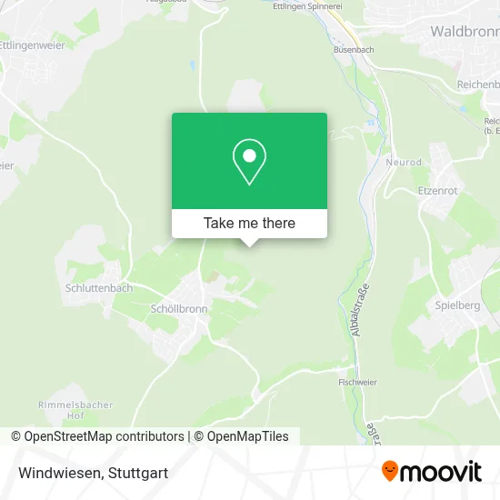 Windwiesen map