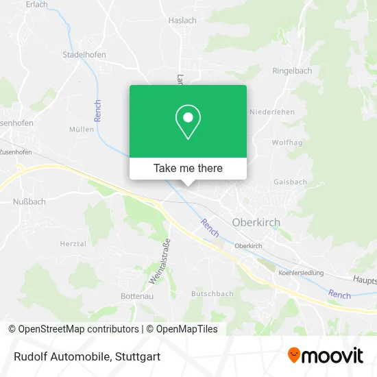 Rudolf Automobile map