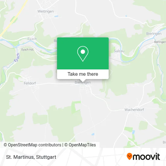 St. Martinus map