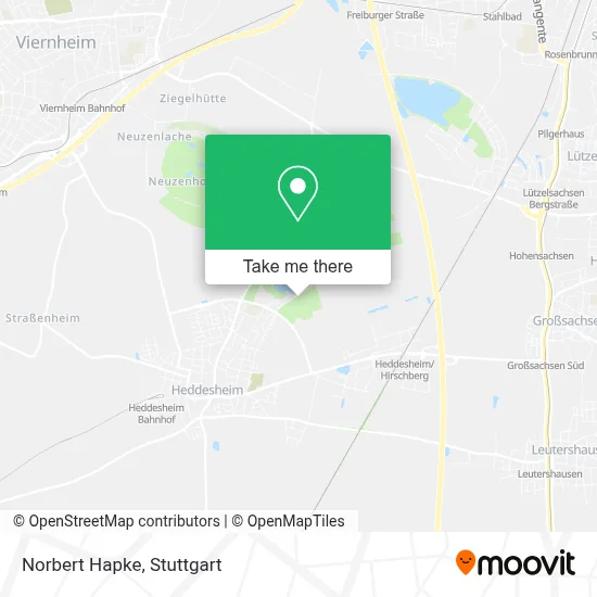 Norbert Hapke map