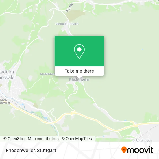 Friedenweiler map