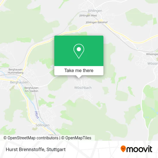 Hurst Brennstoffe map