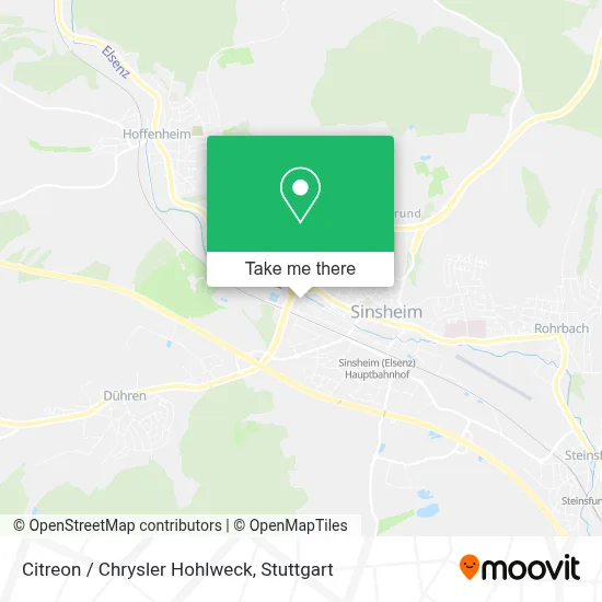 Citreon / Chrysler Hohlweck map