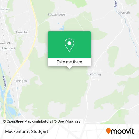 Muckenturm map