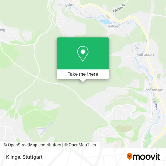 Klinge map