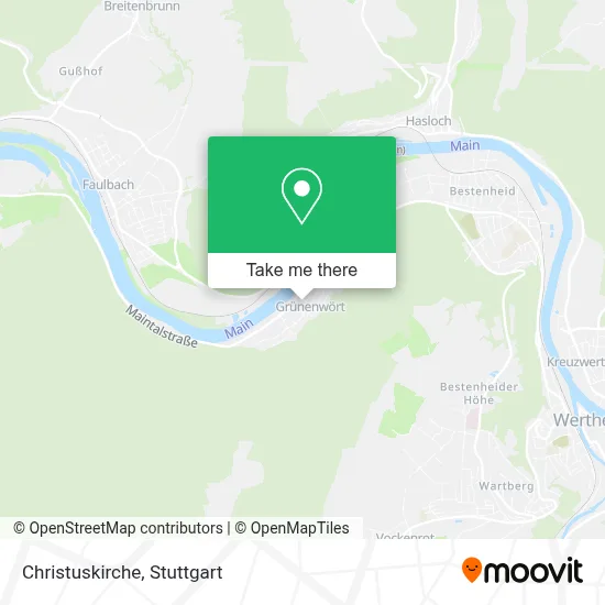 Christuskirche map