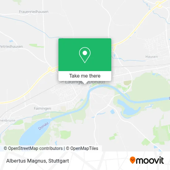 Albertus Magnus map