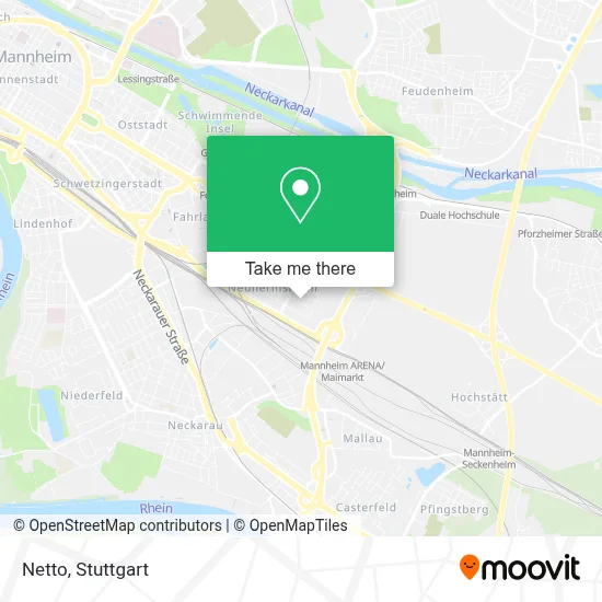 Netto map
