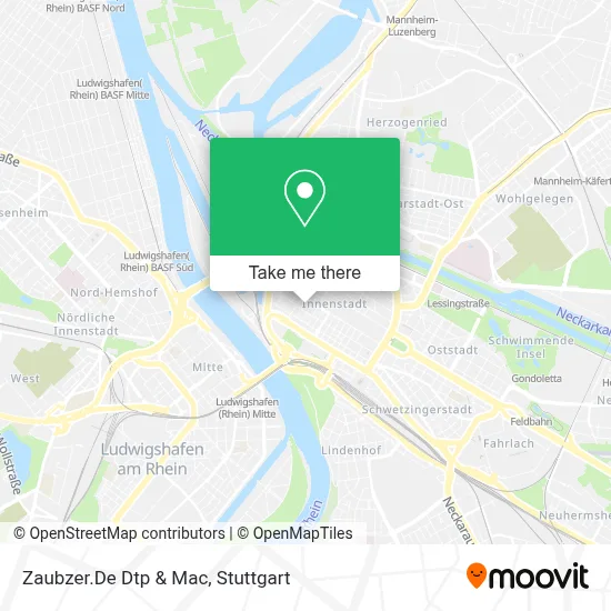 Zaubzer.De Dtp & Mac map