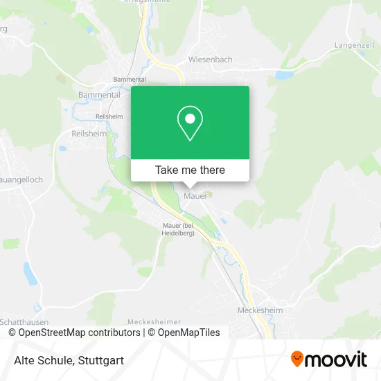 Alte Schule map