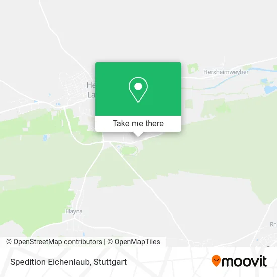 Spedition Eichenlaub map