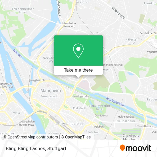 Bling Bling Lashes map