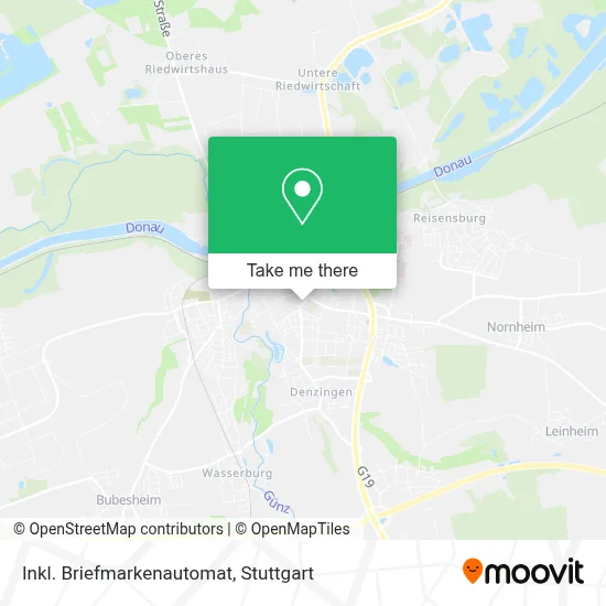 Inkl. Briefmarkenautomat map